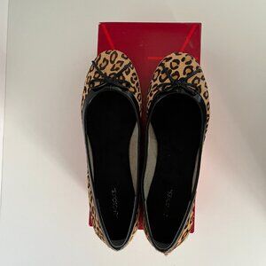 Aerosoles Leopard Ballet Flats, calf hair